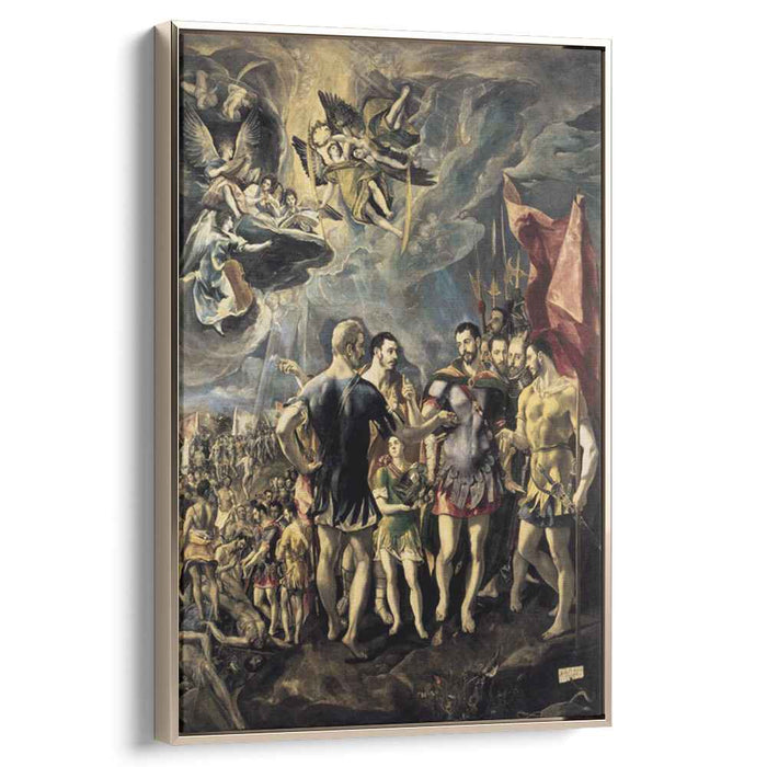 Martyrdom of St. Maurice and His Legions (1581) by El Greco