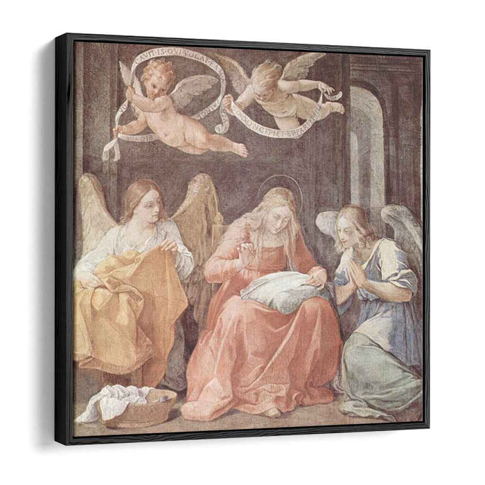 Mary and angels (1611) by Guido Reni