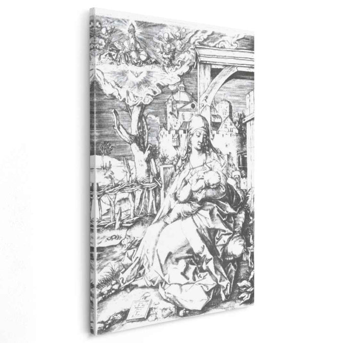 Mary at the gate (1520) by Albrecht Durer