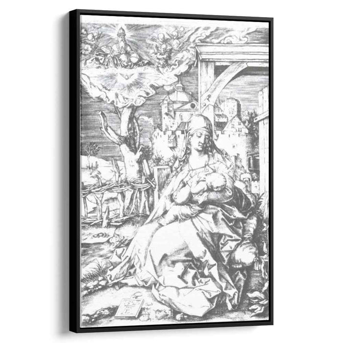 Mary at the gate (1520) by Albrecht Durer