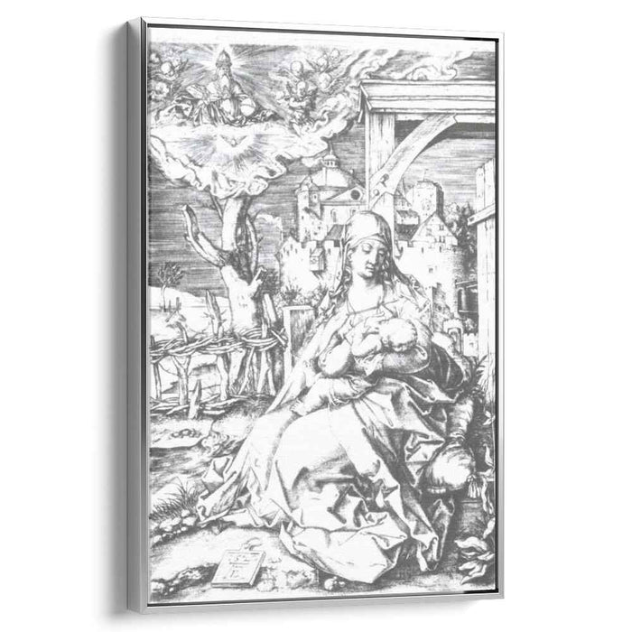 Mary at the gate (1520) by Albrecht Durer