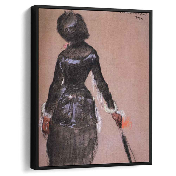 Mary Cassatt at the Louvre (study) by Edgar Degas