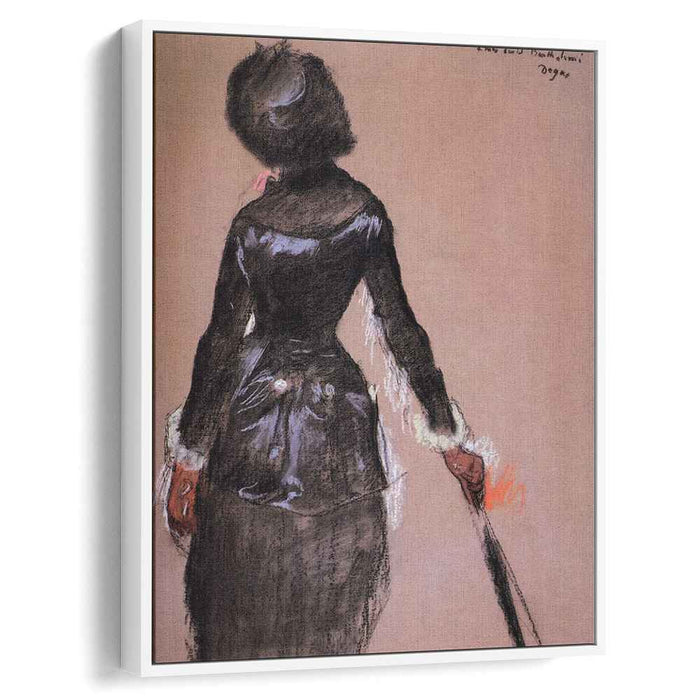 Mary Cassatt at the Louvre (study) by Edgar Degas