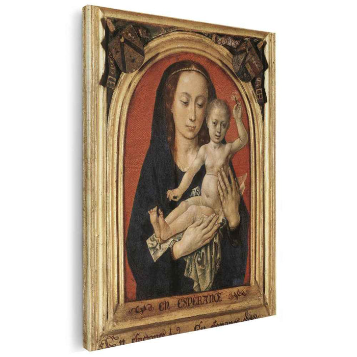 Virgin and Child (1478) by Hugo van der Goes