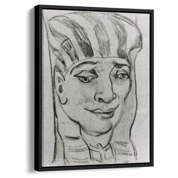 Mask of an Egyptian Mummy 4 (1889) by Vincent van Gogh