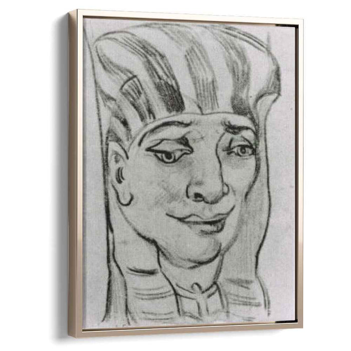 Mask of an Egyptian Mummy 4 (1889) by Vincent van Gogh