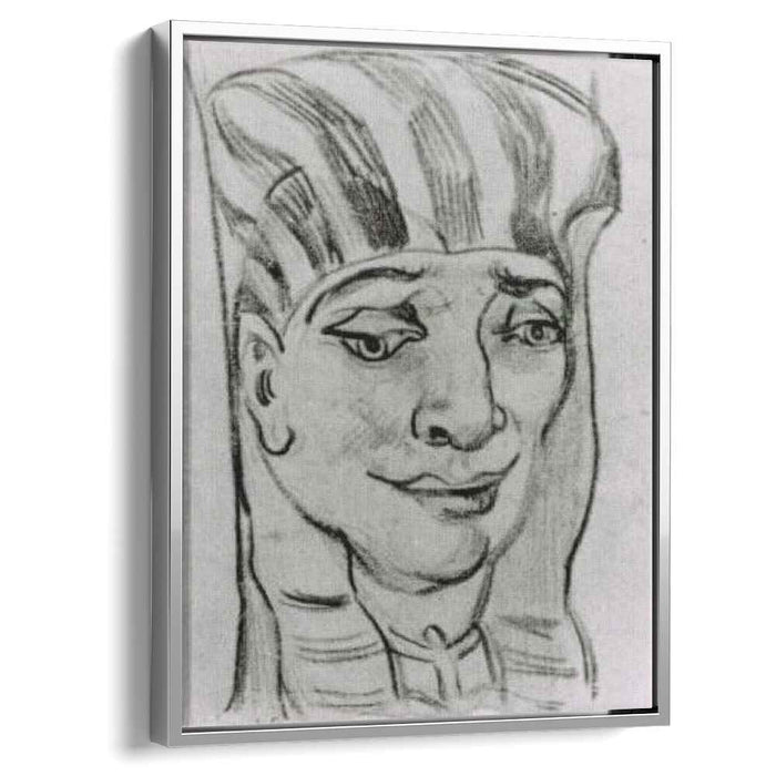 Mask of an Egyptian Mummy 4 (1889) by Vincent van Gogh