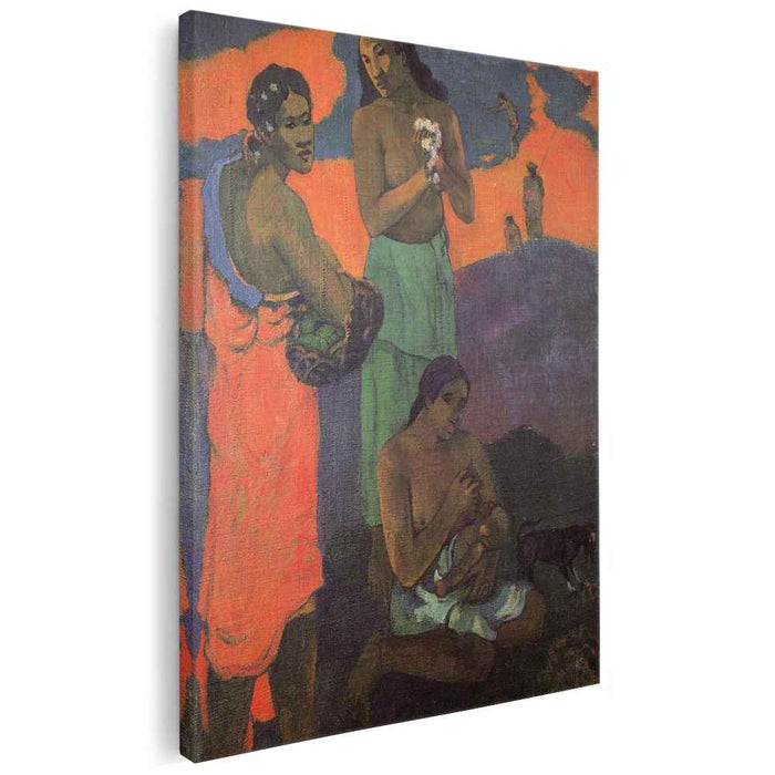 Maternity (Three Women on the Seashore) (1899) by Paul Gauguin