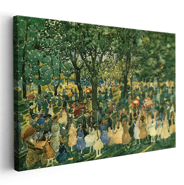 May Day, Central Park by Maurice Prendergast