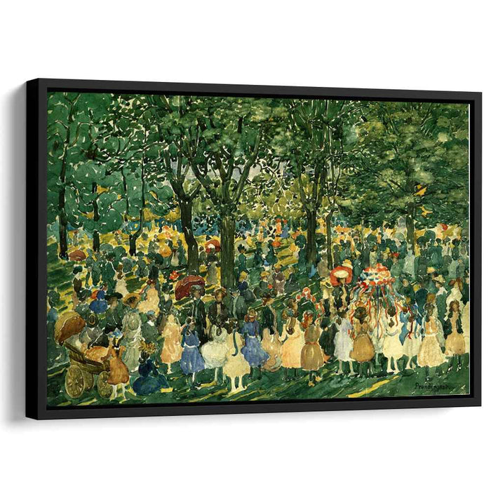 May Day, Central Park by Maurice Prendergast