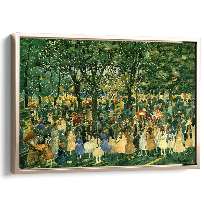 May Day, Central Park by Maurice Prendergast