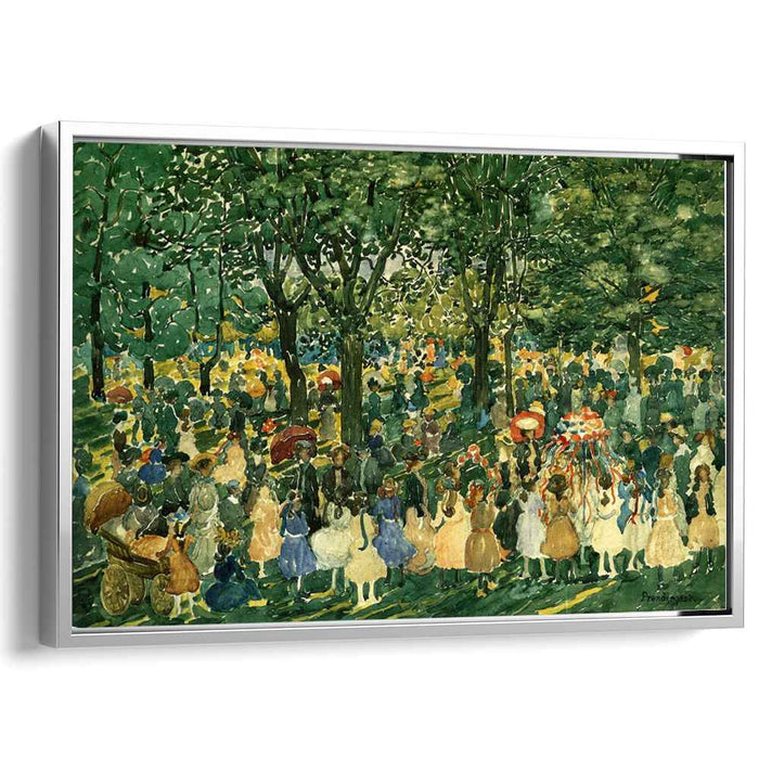 May Day, Central Park by Maurice Prendergast