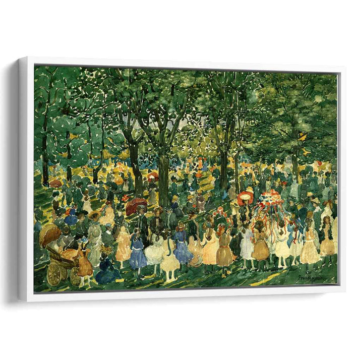 May Day, Central Park by Maurice Prendergast