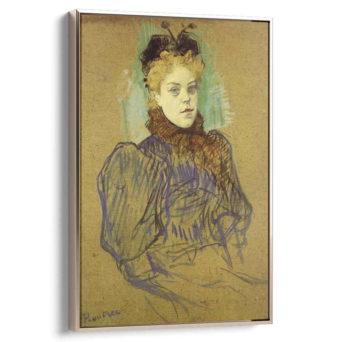 May Milton (1895) by Henri de Toulouse-Lautrec