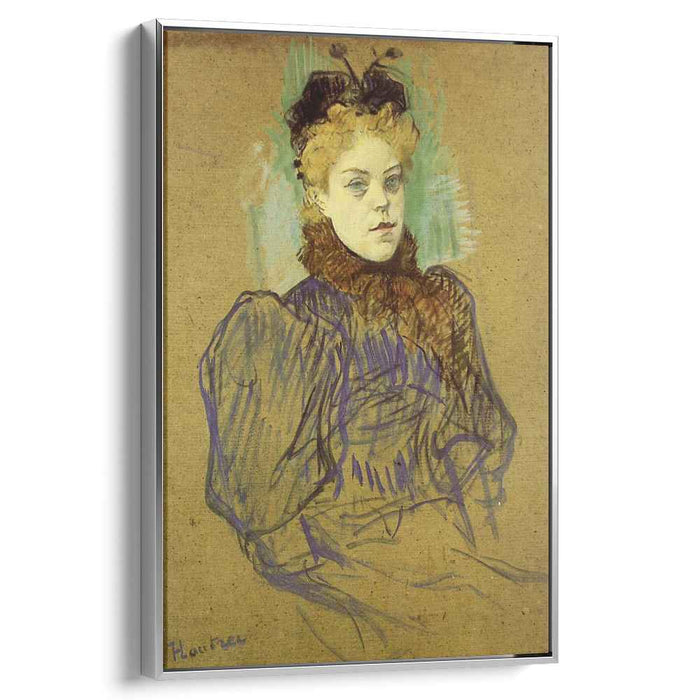 May Milton (1895) by Henri de Toulouse-Lautrec