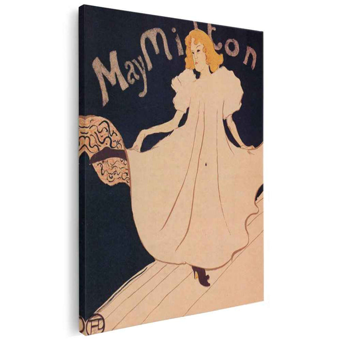 May Milton (1895) by Henri de Toulouse-Lautrec