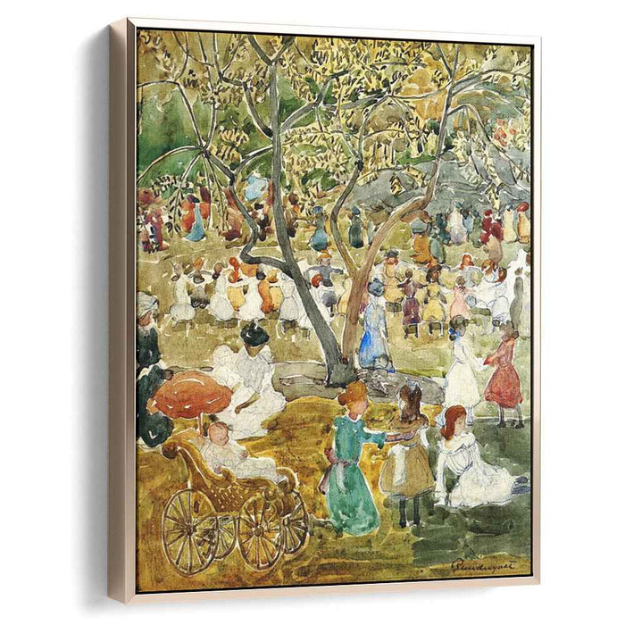 May Party (also known as May Day, Central Park) by Maurice Prendergast