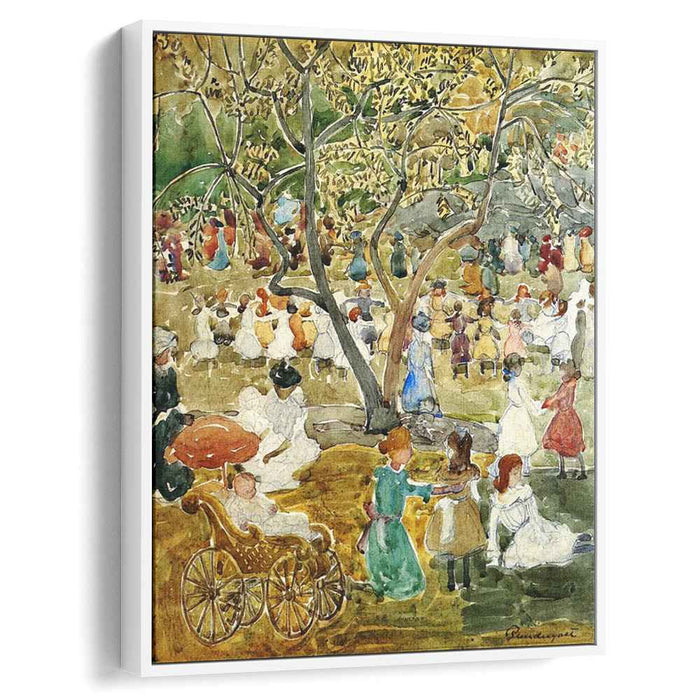 May Party (also known as May Day, Central Park) by Maurice Prendergast