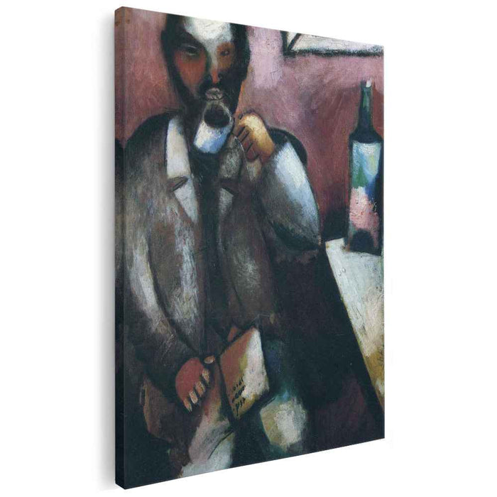 Mazin, the Poet by Marc Chagall