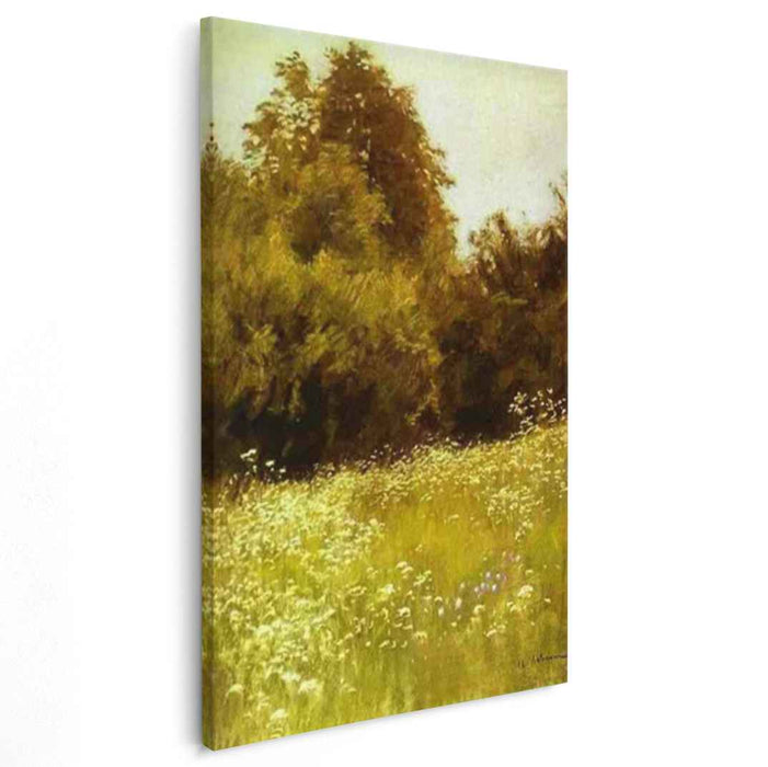 Meadow on the Edge of a Forest (1898) by Isaac Levitan