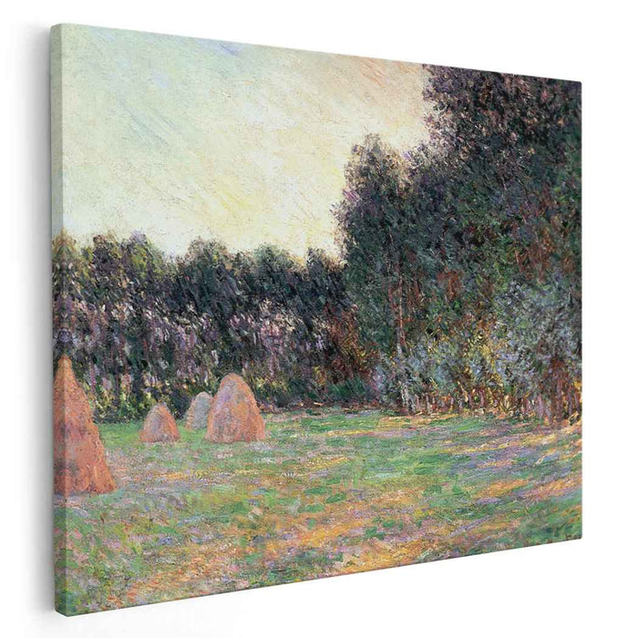 Meadow with Haystacks near Giverny (1885) by Claude Monet