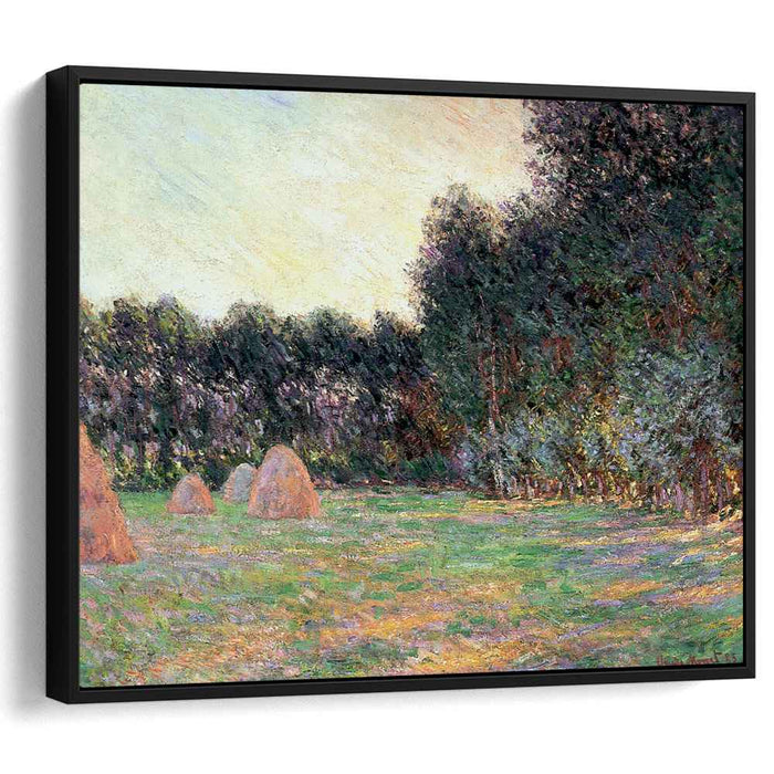 Meadow with Haystacks near Giverny (1885) by Claude Monet