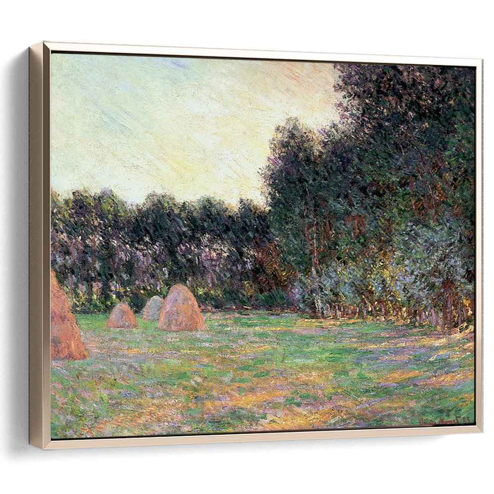 Meadow with Haystacks near Giverny (1885) by Claude Monet