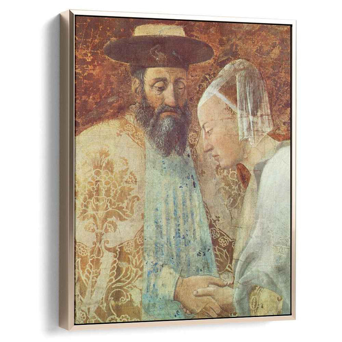 Meeting between the Queen of Sheba and King Solomon (detail) (1466) by Piero della Francesca