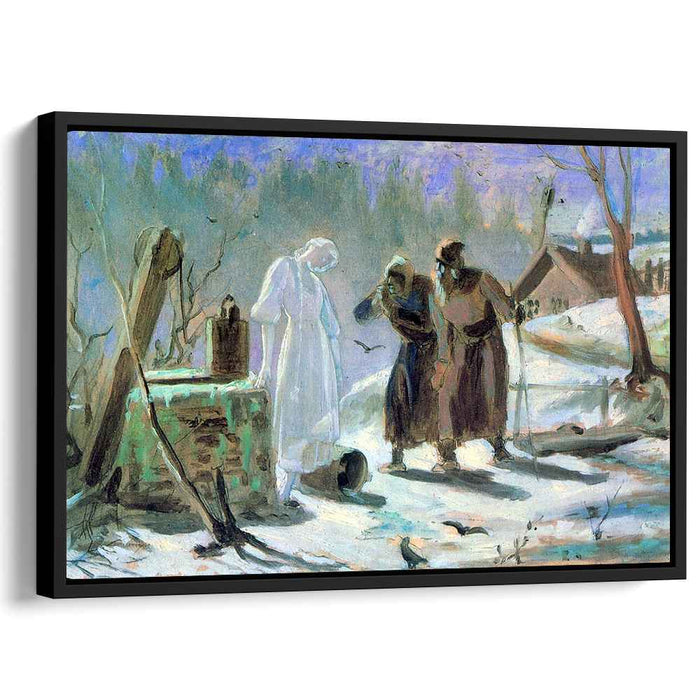 Melting Snow Maiden. Sketch by Vasily Perov