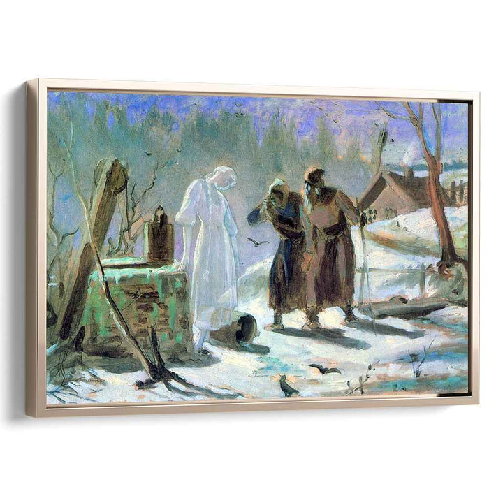 Melting Snow Maiden. Sketch by Vasily Perov