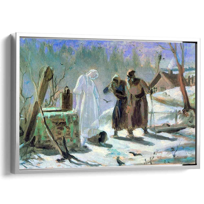 Melting Snow Maiden. Sketch by Vasily Perov