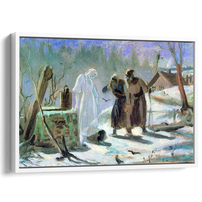 Melting Snow Maiden. Sketch by Vasily Perov