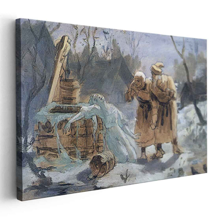 Melting Snow Maiden by Vasily Perov