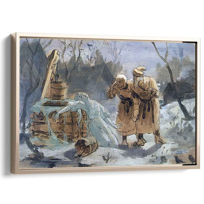 Melting Snow Maiden by Vasily Perov