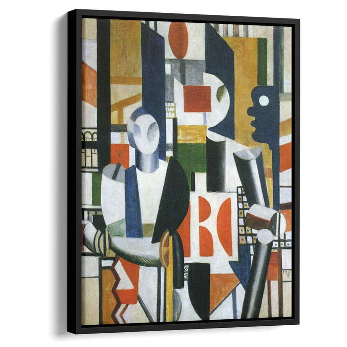 Men in the city (1919) by Fernand Leger