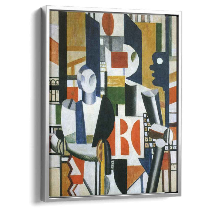 Men in the city (1919) by Fernand Leger