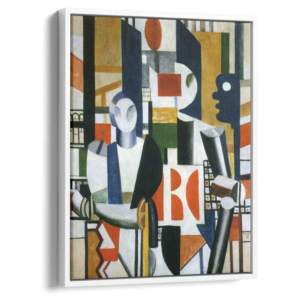 Men in the city (1919) by Fernand Leger - Canvas Artwork — Kanvah