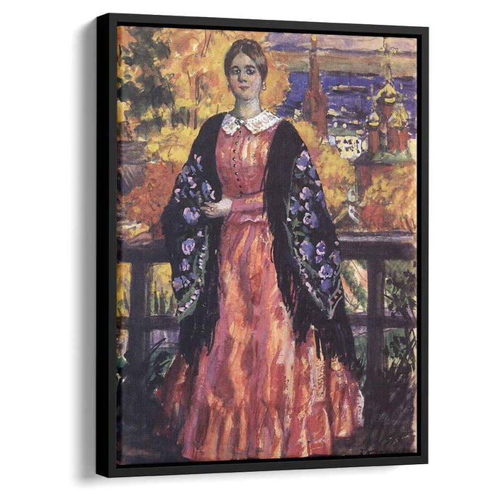 Merchant's Wife (1915) by Boris Kustodiev