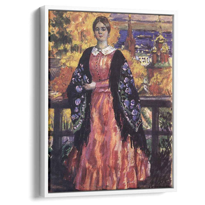 Merchant's Wife (1915) by Boris Kustodiev