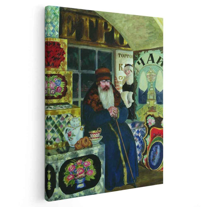 Merchant (1923) by Boris Kustodiev