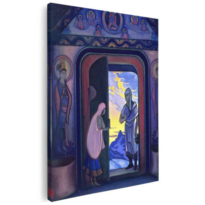 Messenger (1946) by Nicholas Roerich