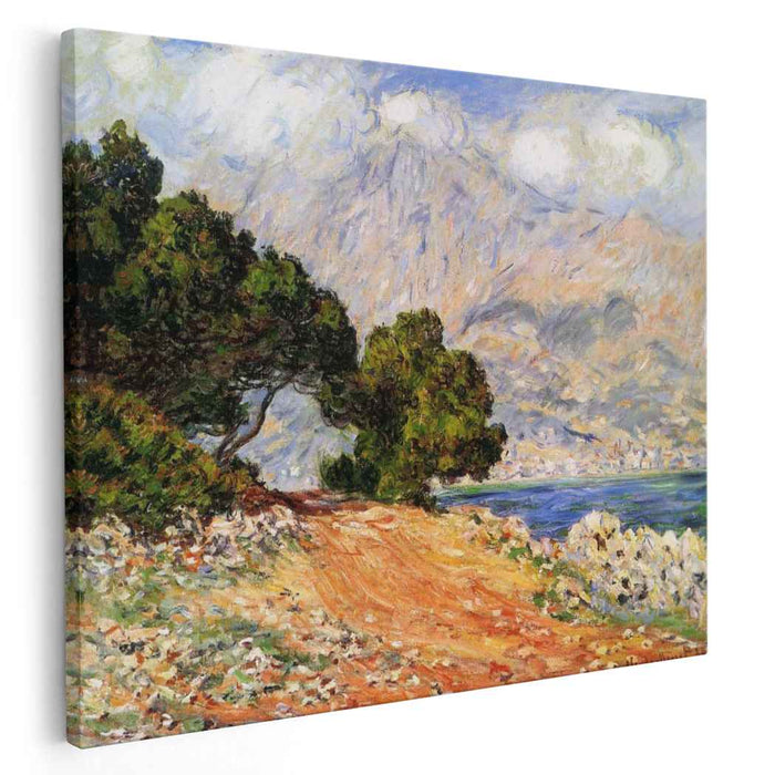 Meton Seen from Cap Martin (1884) by Claude Monet