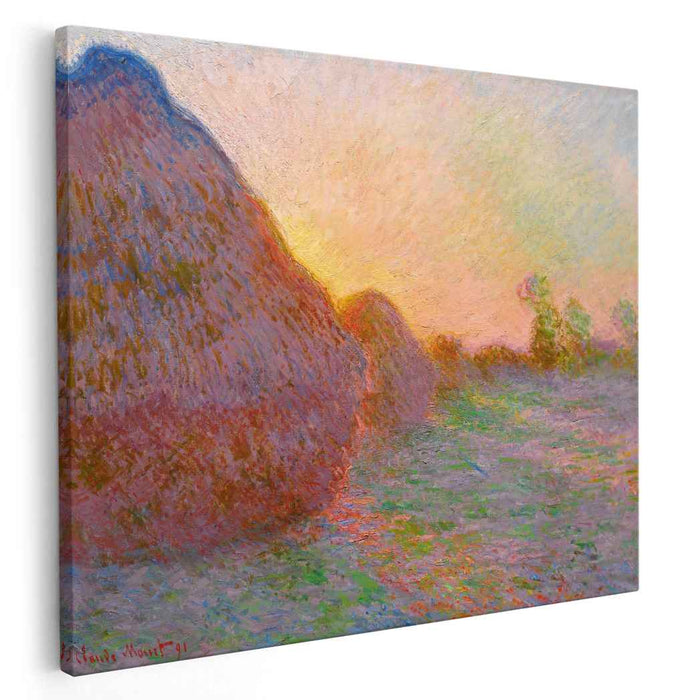 Haystacks (1890) by Claude Monet