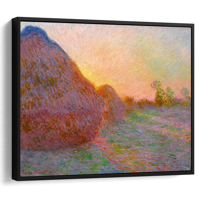 Haystacks (1890) by Claude Monet