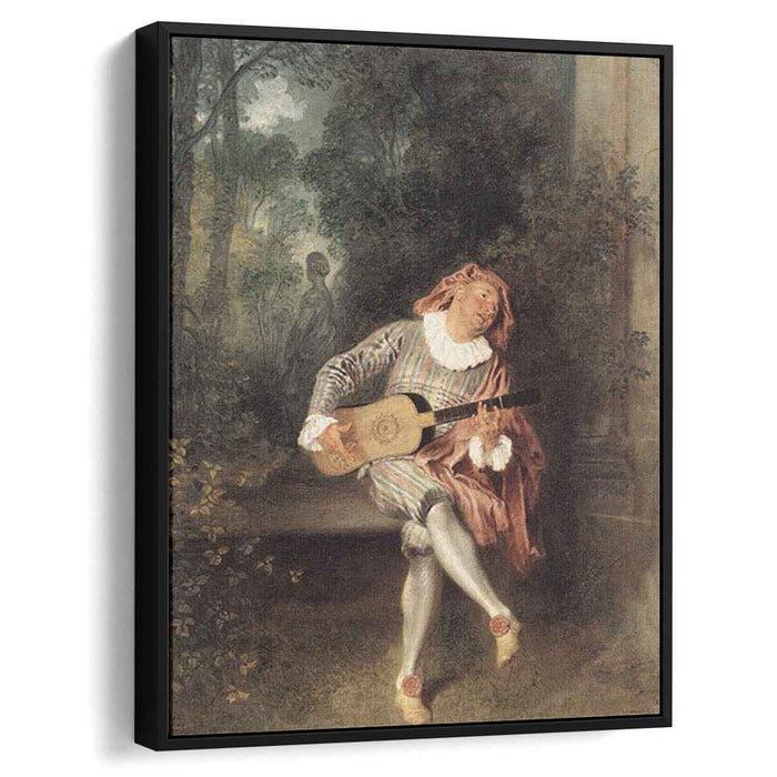 Mezzetin (1719) by Antoine Watteau