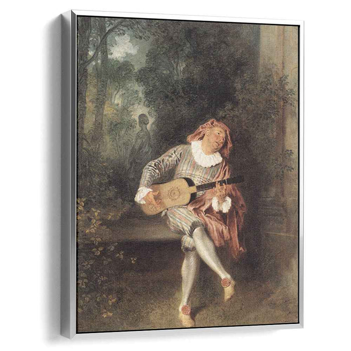 Mezzetin (1719) by Antoine Watteau