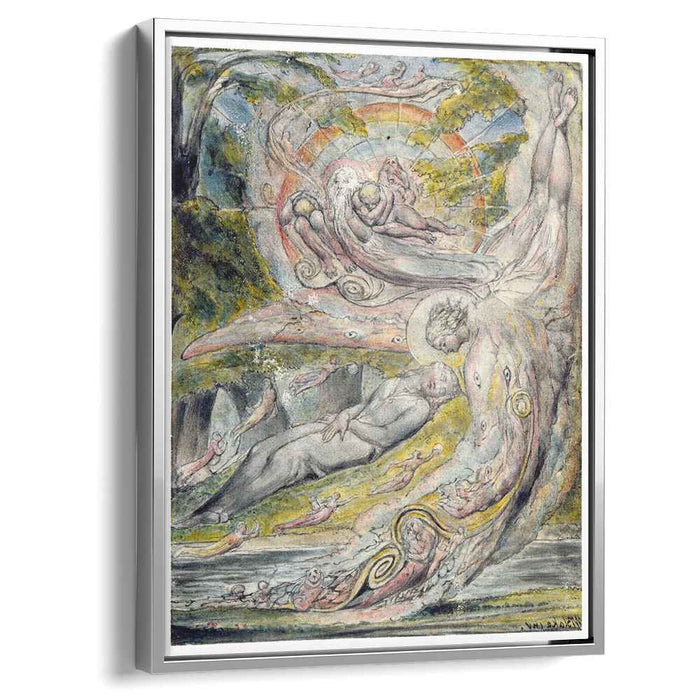 Milton`s Mysterious Dream (1820) by William Blake