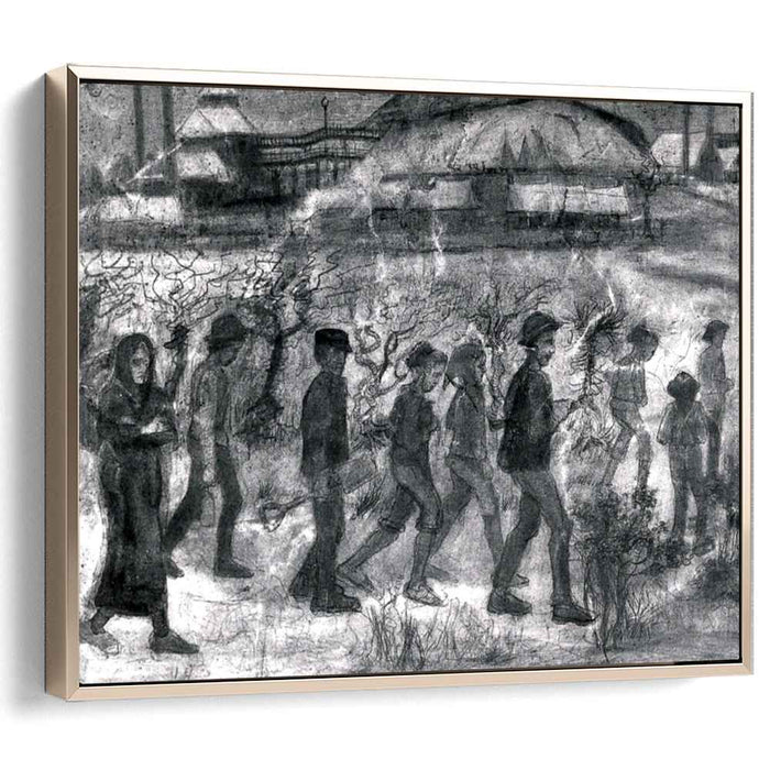 Miners (1880) by Vincent van Gogh