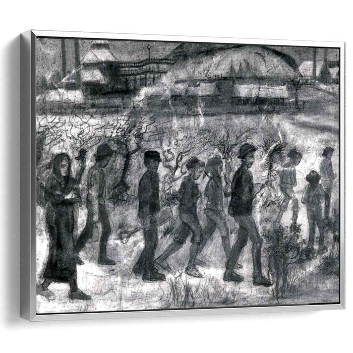 Miners (1880) by Vincent van Gogh