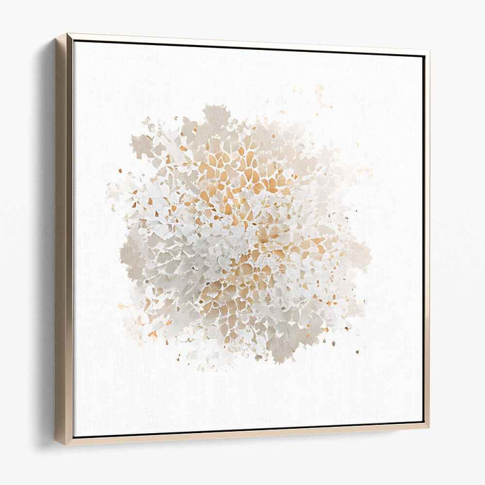 Gentle Petal Symphony: Delicate Floral Explosion Canvas Art